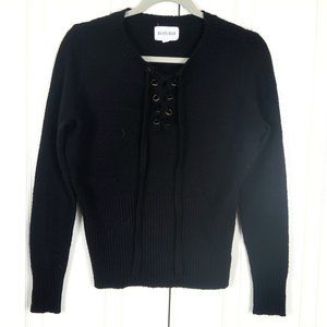 Black  Pullover Sweater